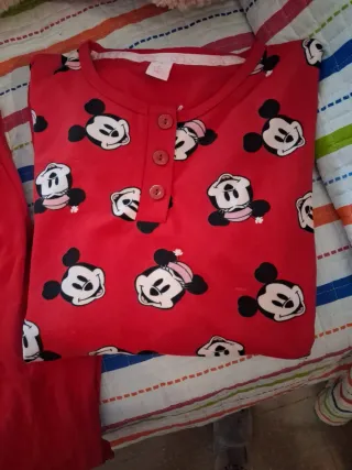 Pijama Mickey Mouse Rojo. TXXL