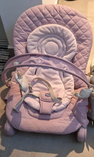 Mecedora Chicco rosa