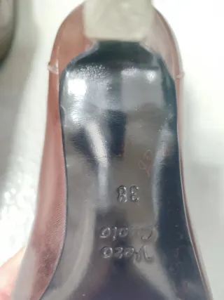 Scarpe marroni tacco donna