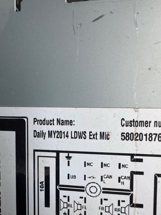 Radio Original Iveco Daily Bluetooth