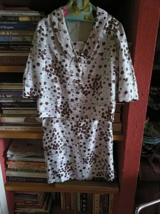 Completo vintage anni 60 in seta