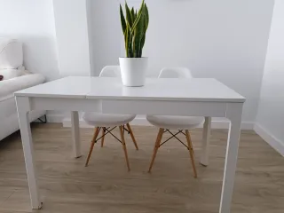 Mesa extensible y 4 Sillas Comedor. NO ENVÍO