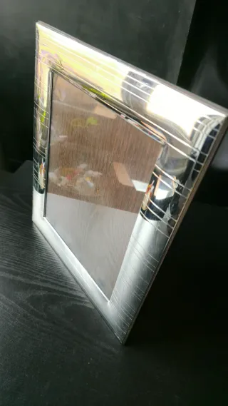 Cornice portafoto da tavolo in metallo