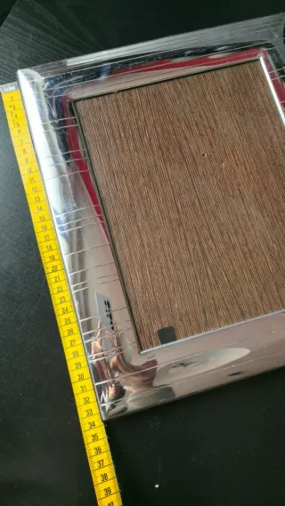 Cornice portafoto da tavolo in metallo