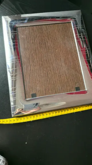 Cornice portafoto da tavolo in metallo