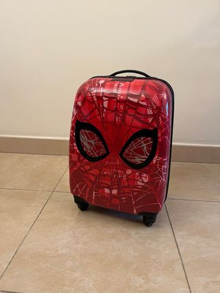 Trolley Infantil Spiderman Rojo