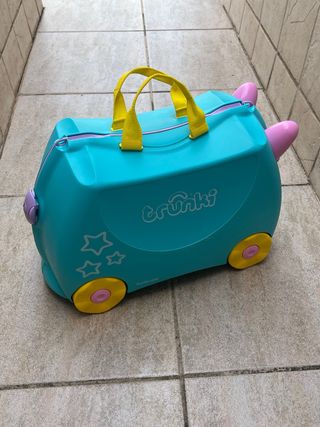 Maleta infantil Trunki Azul