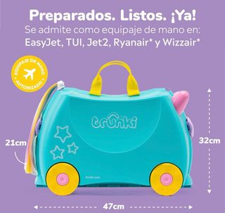 Maleta infantil Trunki Azul