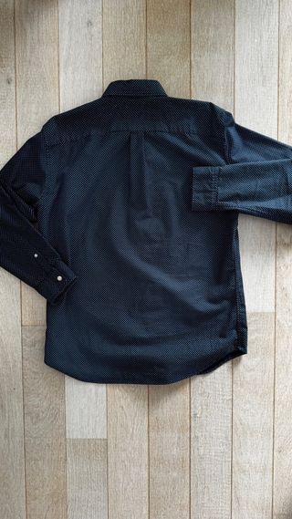 Camisa Gap lunares azul y blanco