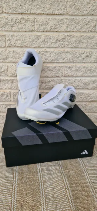 Zapatillas Adidas Ciclismo Blancas Talla 42