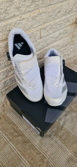 Zapatillas Adidas Ciclismo Blancas Talla 42