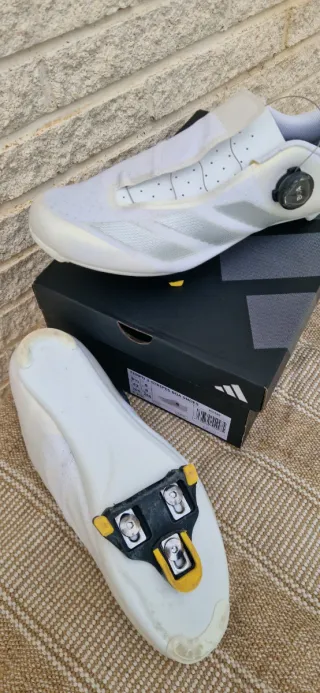 Zapatillas Adidas Ciclismo Blancas Talla 42