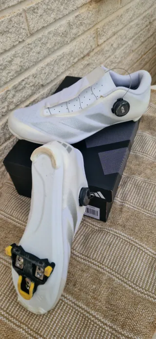 Zapatillas Adidas Ciclismo Blancas Talla 42