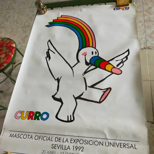 Cartello Expo 92 Siviglia