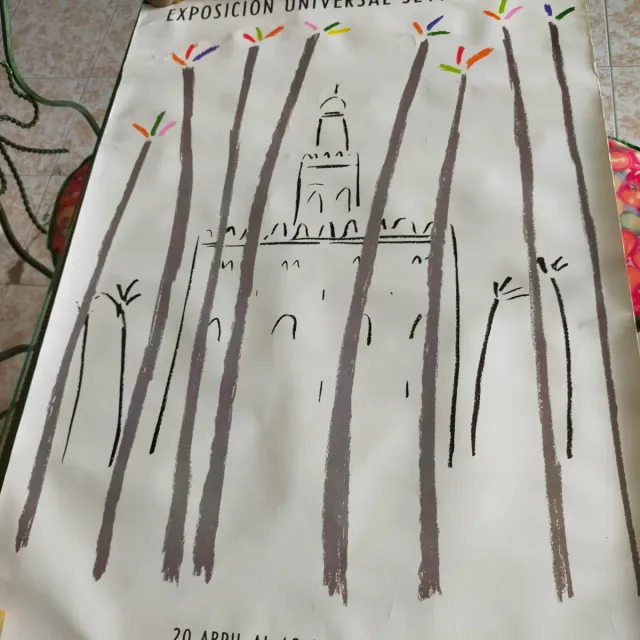 Cartello Expo 92 Siviglia