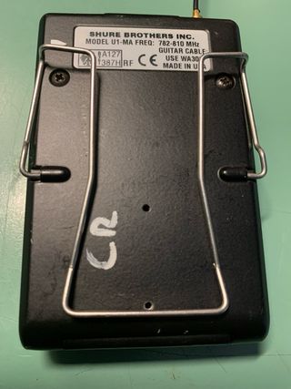 Microfono Shure solo trasmettitore