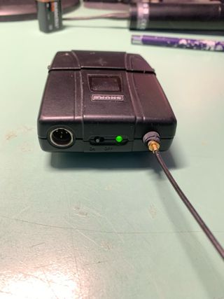 Microfono Shure solo trasmettitore