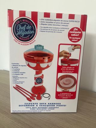 Chef de Algodón Mágico - Máquina de Algodón
