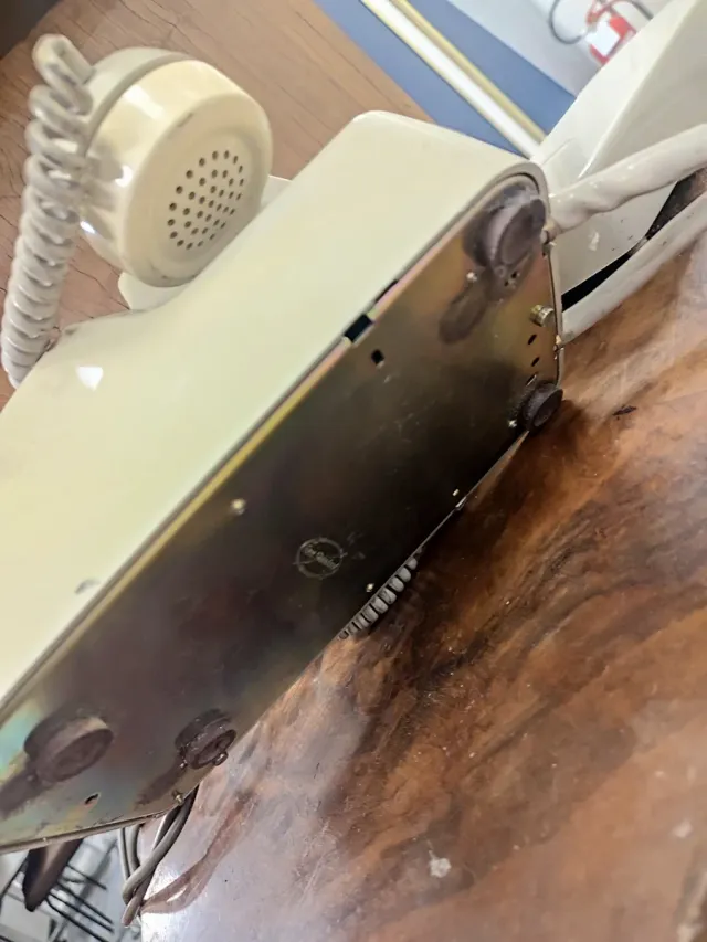 Telefoni fissi Vintage beige/grigio