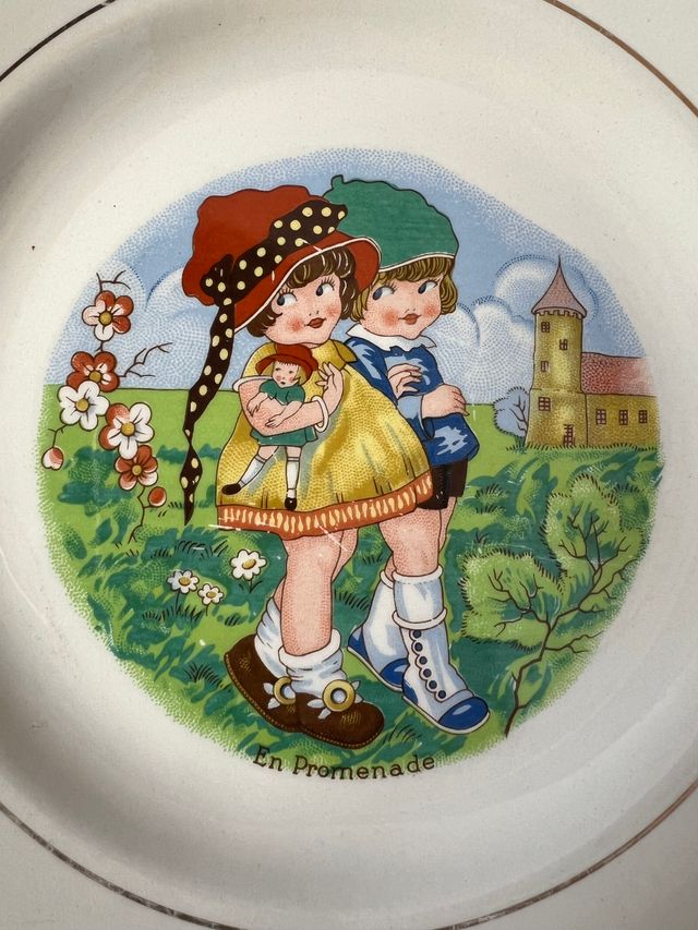 Piatti Luneville KG in porcellana - Perfetto stato