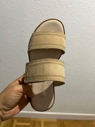 Zapatos Gabor plateados