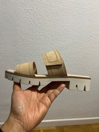 Zapatos Gabor plateados