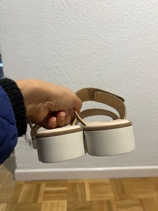 Zapatos Gabor plateados