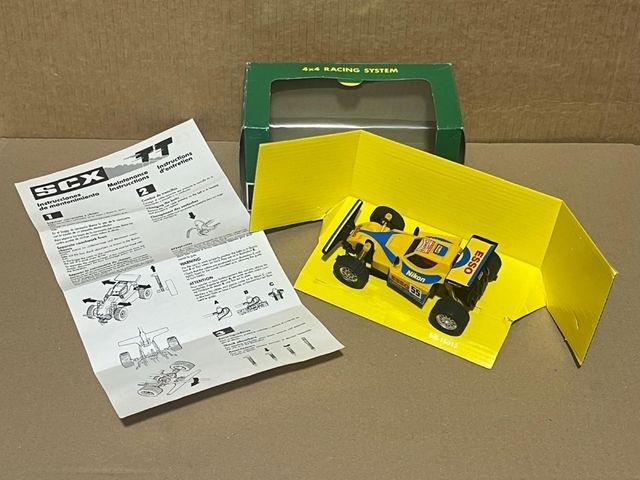 Buggy SCX 4x4 Esso scalextric Amarillo TT
