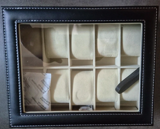 Caja organizadora para 10 relojes