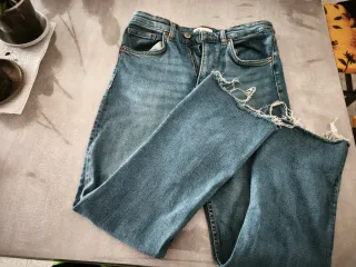Jeans Zara Donna Taglio Dritto
