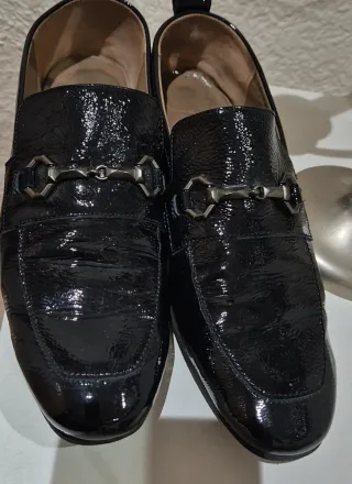 Mocasines Pedro del Hierro charol mujer