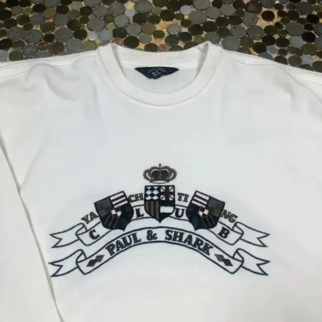 Paul & Shark Jersey Blanco 90's