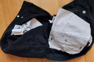 Pantalón negro mujer algodón y spantex. Muy cómodo