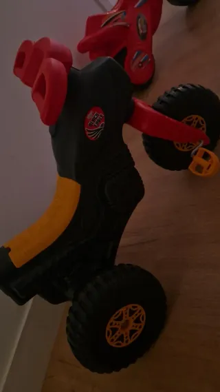 Moto de juguete Black Eagle