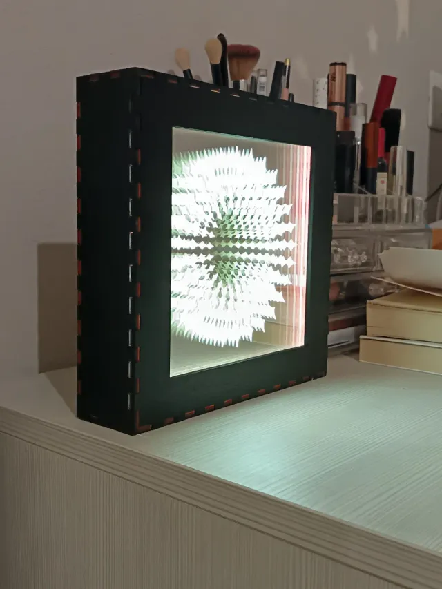 Lampada Infinity Mirror
