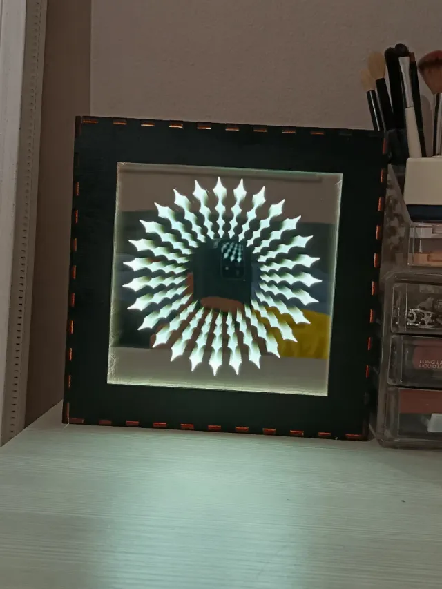Lampada Infinity Mirror