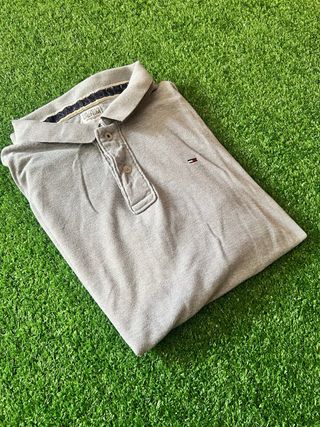 Polo Tommy Hilfiger Grigio Uomo