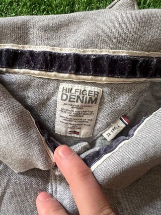 Polo Tommy Hilfiger Grigio Uomo