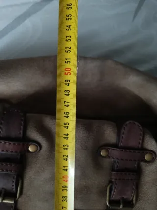 Mochila Marlboro Classics Piel Beige/Marrón/ Caqui