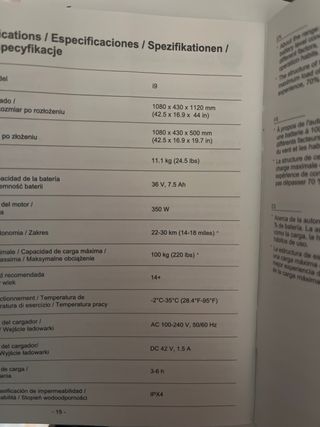 Patinete eléctrico Scooter