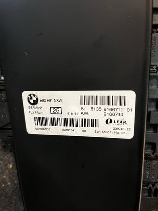 Centralita luces BMW E90 E91 NSW