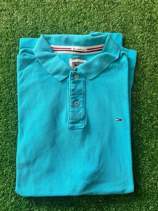 Polo Tommy Hilfiger Azzurro Uomo Taglia M