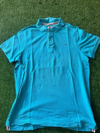 Polo Tommy Hilfiger Azzurro Uomo Taglia M
