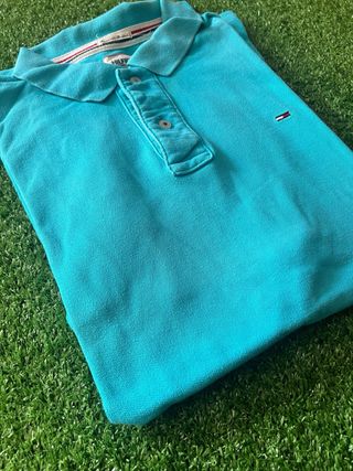 Polo Tommy Hilfiger Azzurro Uomo Taglia M