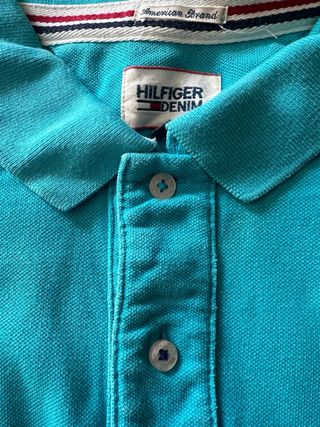 Polo Tommy Hilfiger Azzurro Uomo Taglia M