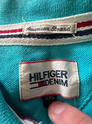Polo Tommy Hilfiger Azzurro Uomo Taglia M