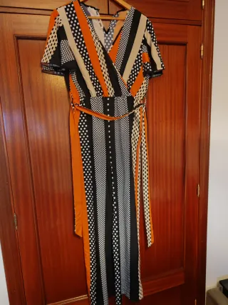 Mono estampado rayas y lunares