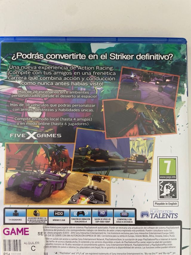 Motor Strike: Immortal Legends PS4