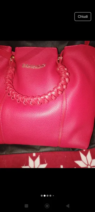 Borsa Ermanno Scervino nuova fucsia