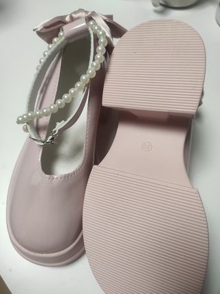 Zapatos Mary Jane Rosa Talla 36